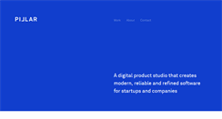 Desktop Screenshot of pillarstudio.com